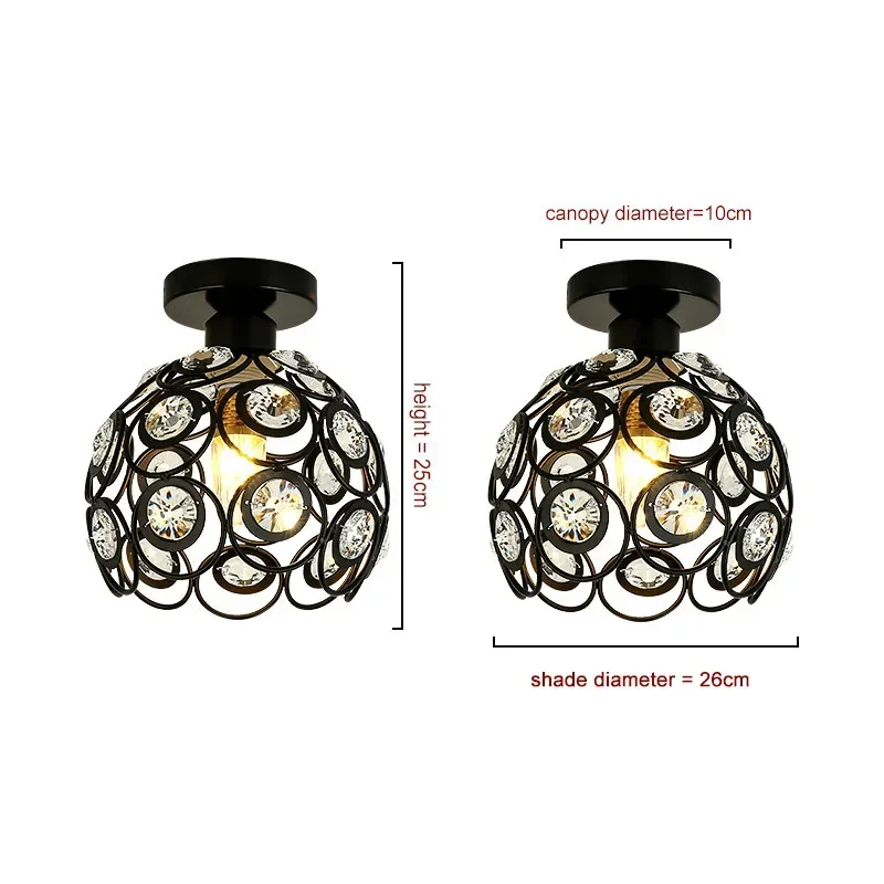 Vintage Ceiling Lights Lamparas lustre Luminaria Abajur  Lamps Home Lighting E27 Luminaire Living Room
