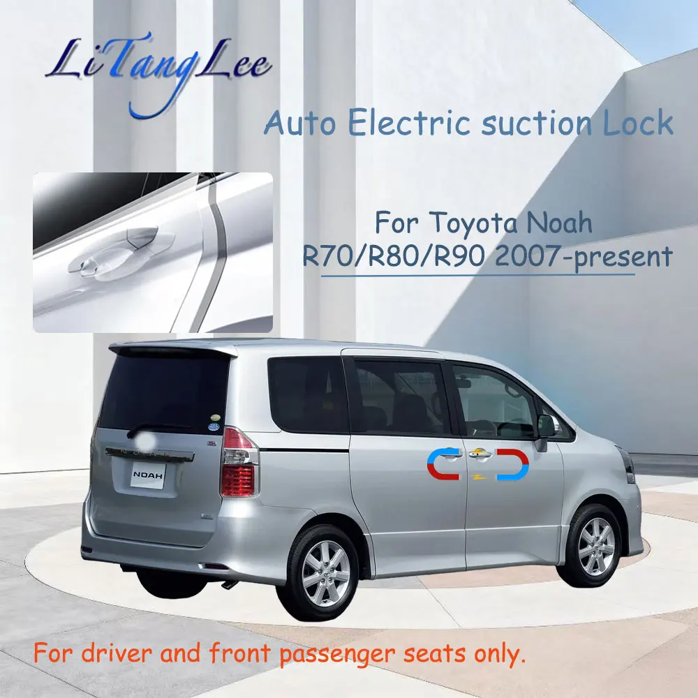 

​​For Toyota Noah R70/R80/R90 2007-2026 Car Soft Close Door Latch Pass Lock Actuator Auto Electric Absorption Suction Silence