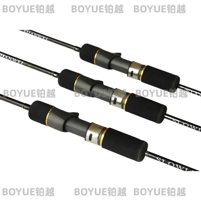 Slow Jigging Fishing Rod Single Section Boat Sea Fishing Pole Iron Plate Lure Stick Heavy Duty Saltwater Tackle Gear