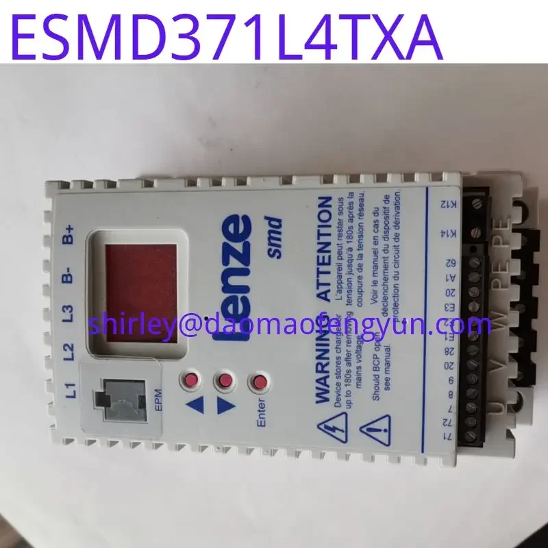 

Used ESMD371L4TXA frequency converter SMD series 380v 0.37kw