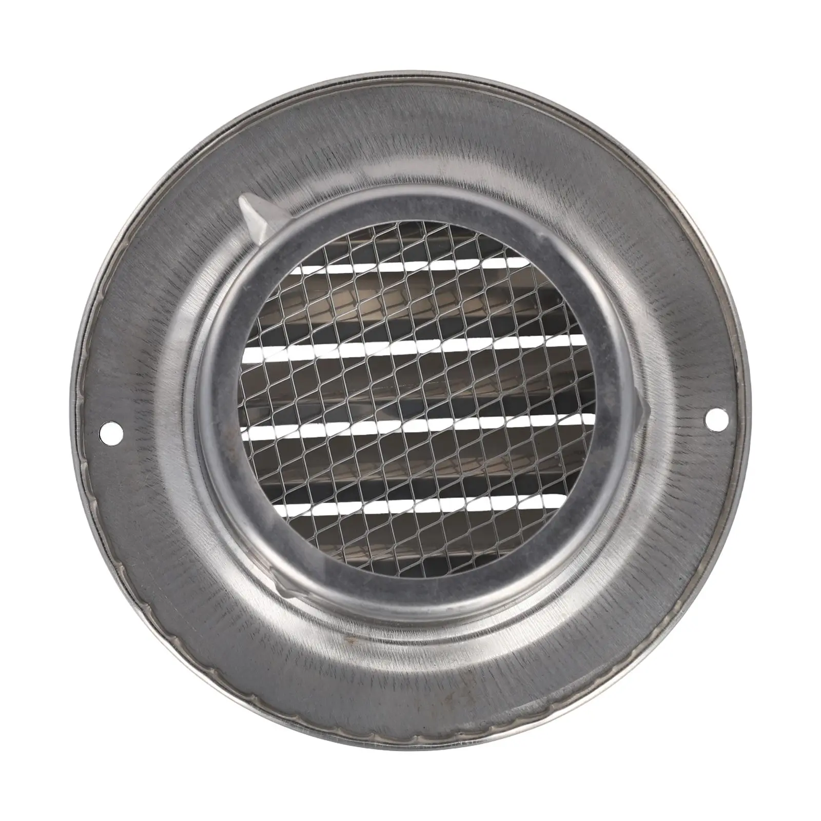 Stainless Steel Material Sturdy and Rust Free Round Vent Grille for Wall Duct Easy Installation 70300mm  Stainless