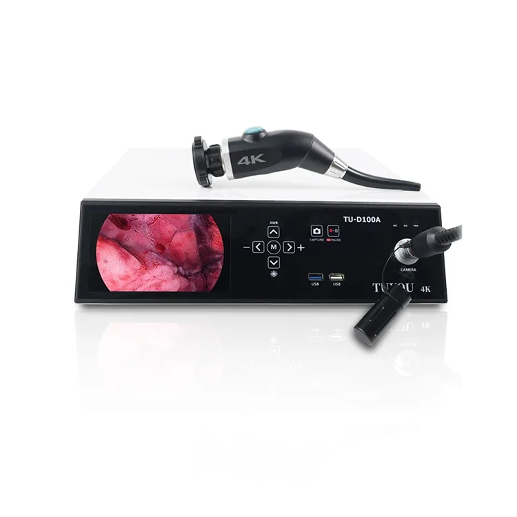 4K PROFESSIONAL Endoscopy Camera with USB Video Record Light Source for Surgery Laparoscopy Arthroscope Gynecology