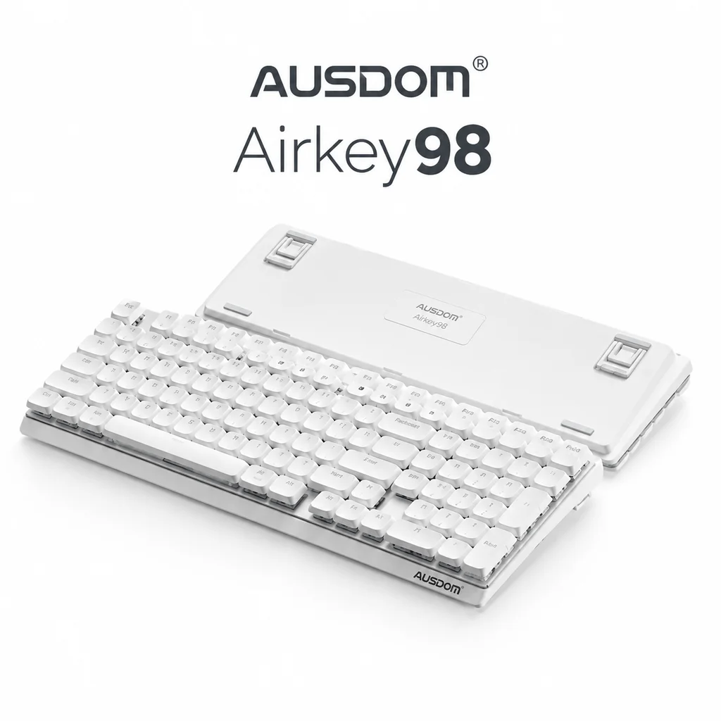 Low Profile Mechanical Keyboard Silent Switch Wireless Bluetooth Office Keyboard Comfortable Typing Feel Computer Keyboard