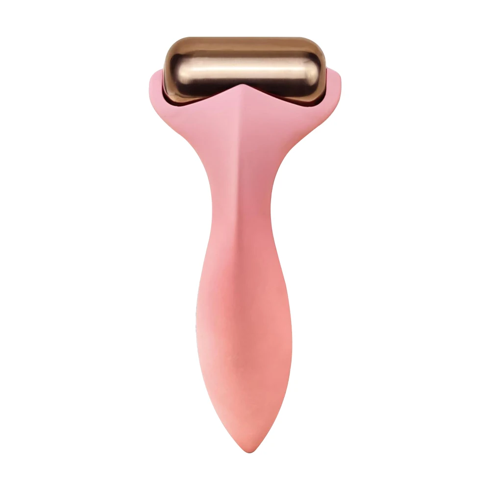 2024 New Arrival Stainless Steel Contour Ice Roller Face Eye Puffiness Relief Jawline Lifting Anti-Wrinkle Facial Massage Tool