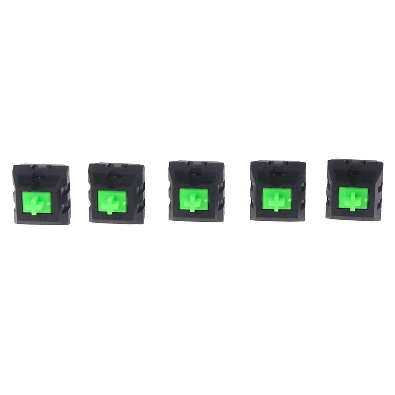 New 5pcs Green RGB switches for blackwidow Chroma Gaming Mechanical Keyboard and others with 4pin led switch