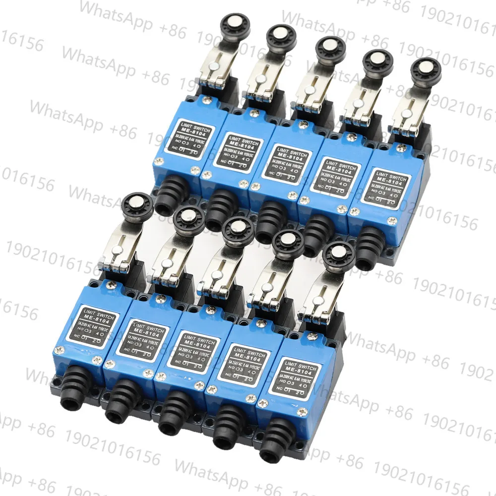 Wholesale 1packs ME-8104 Momentary Roller Arm Type Limit Switch For CNC Mill Laser 5A 250V ME8104 micro switch