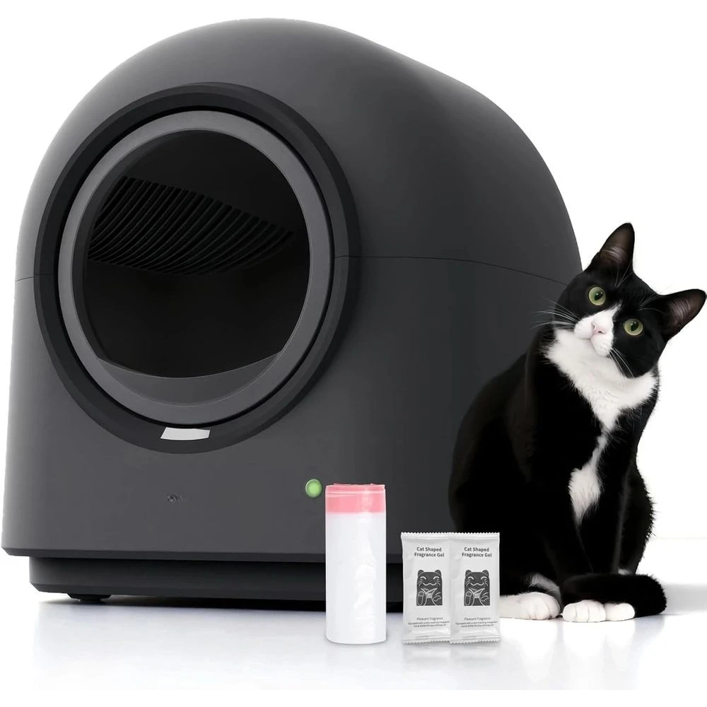 Sel-Cleaning Litter Box Automatic Eic Hands-ree Smart Robot sel Cleaning Litter Box - Sae Anti-Pinch,with Deodorizer Customized