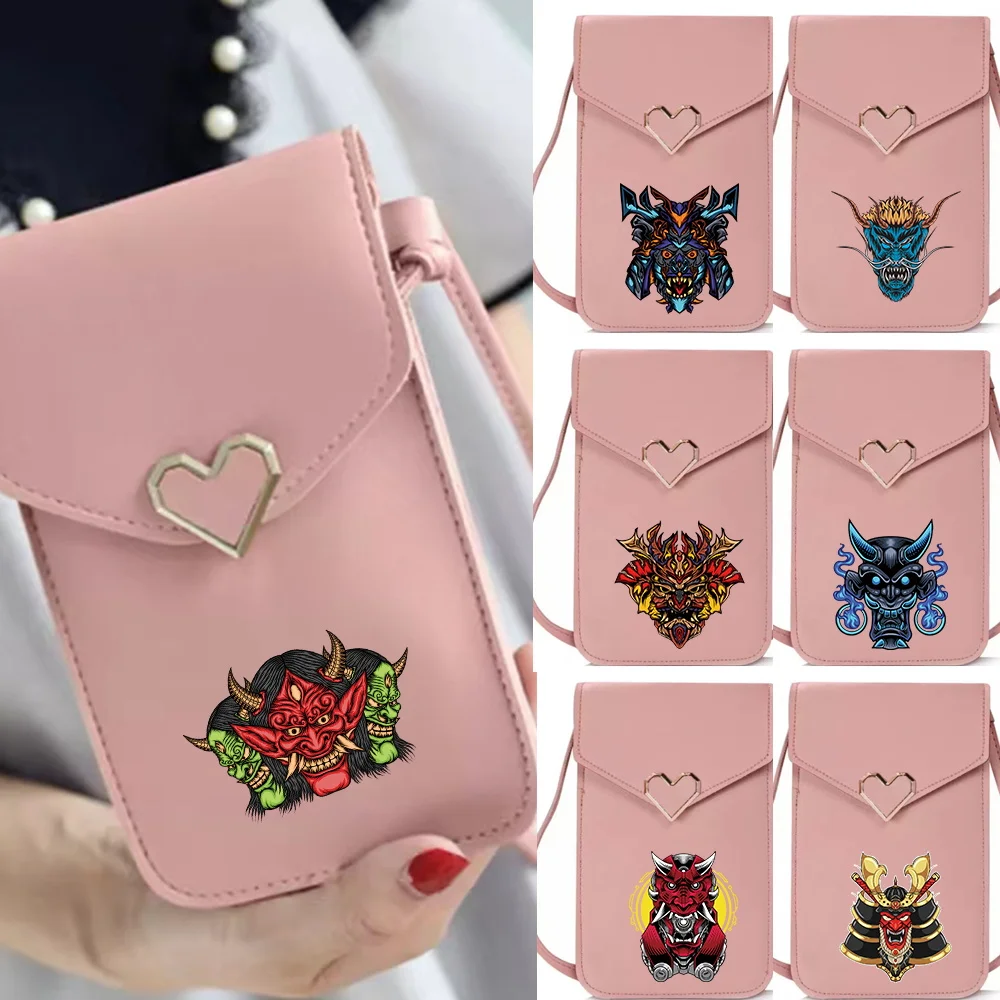 

Новая универсальная прозрачная сумка для телефона с сенсорным экраном, модная сумка через плечо с рисунком монстра для женщин, для поездок на работу и шопинга