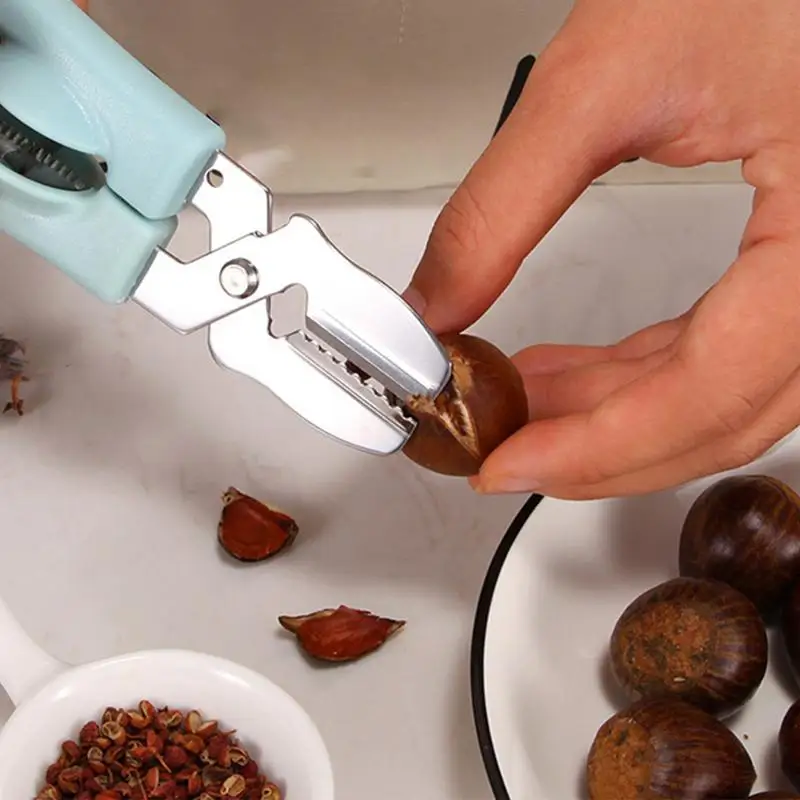 

Крекер для грецких орехов, ручная овощечистка из нержавеющей стали для миндаля, универсальный крекер для орехов для пекан, миндалей, грецких орехов, женщин и взрослых