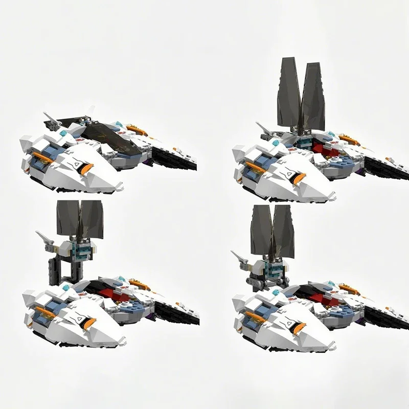 367 個 MOC 宇宙テーマギャラクシースタークルーザー 60430 X2 グランド DIY モデルビルディングブロック誕生日おもちゃギフト