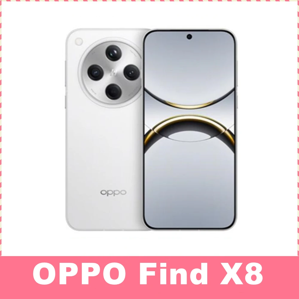 OPPO Find X8 AI Phone Dimensity 9400 Immortalis G925 MC12 LPDDR5X UFS 4.0 5630mAh 80W Supervooc NFC 50MP