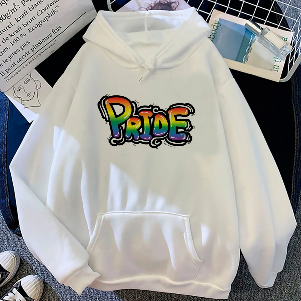 

Pride Shirt hoodies women anime Winter vintage Kawaii Hooded Shirt hoddies women graphic clothing