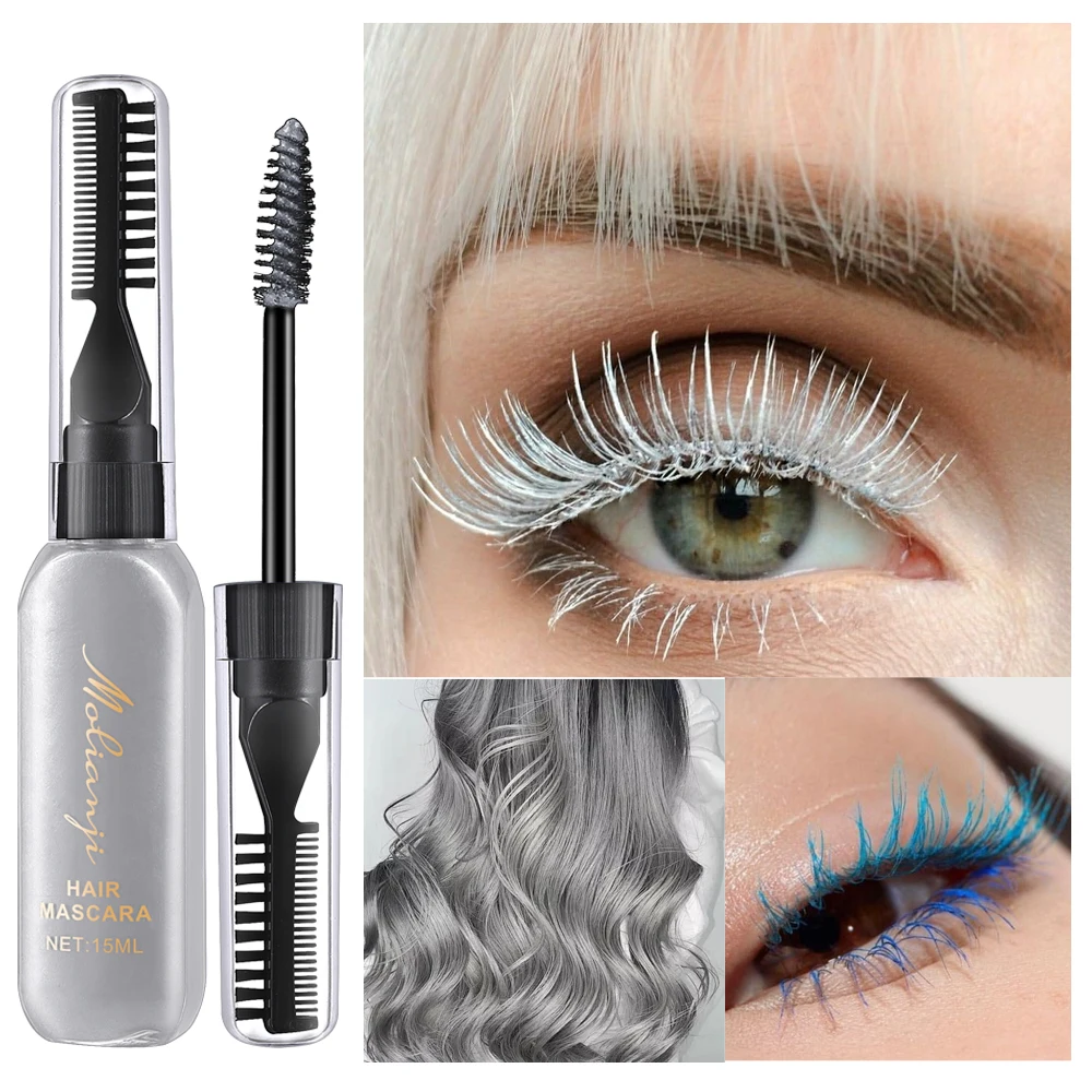 Multi Colored Hair Dye, Natural Coloring, Suitable for Hair and Eyelashes, Creating Fashionable Hair Colors and Eye Makeup