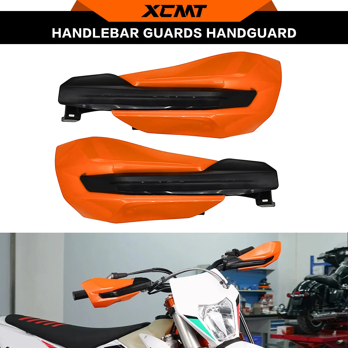 

Hand Guards Handlebar Motorcycle Protector For KTM SX SXF EXCF XCW XCF XC 50-500 2017-2023 Handguard Enduro Motocross Dirt Bike