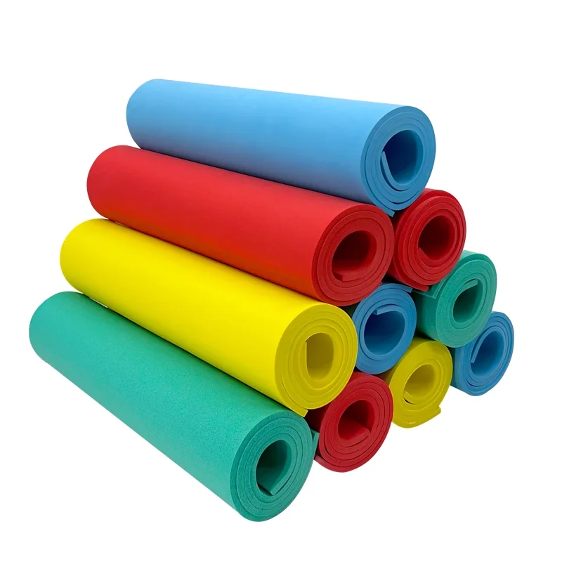 Thickness 3/5/8/10/15mm Colorful EVA Foam Sheet Shock Absorption Foam Handmade Cosplay Thick EVA Rubber Sound-absorbing Board