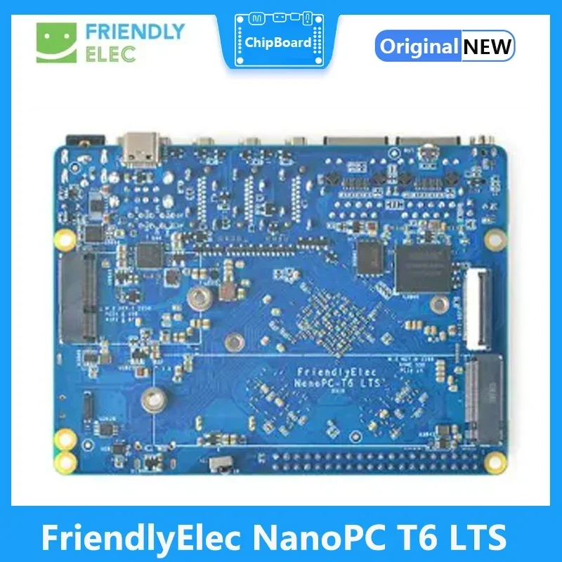 FriendlyElec NanoPC T6 LTS Dev board Rockchip RK3588 Demo Board Cortex A76 6TOPs 16GB 256GB dual 2.5G port HDMI IN NVME - Image 2