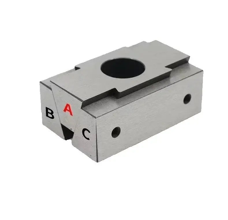 M6/M8L OK Double Extension Vise Fixture CNC Machining Center Multi-station Batch Processing Inclined Wedge Expansion Clamp Block