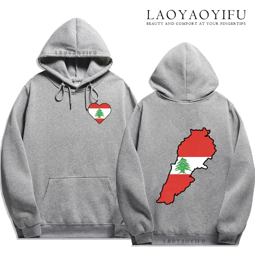 Bundle Lebanese Flag Lebanese Pride Men Women Hoodies Country Map Hoodie Pullover Hooded Hip Hop Sweatshirt Unisex Hoodies