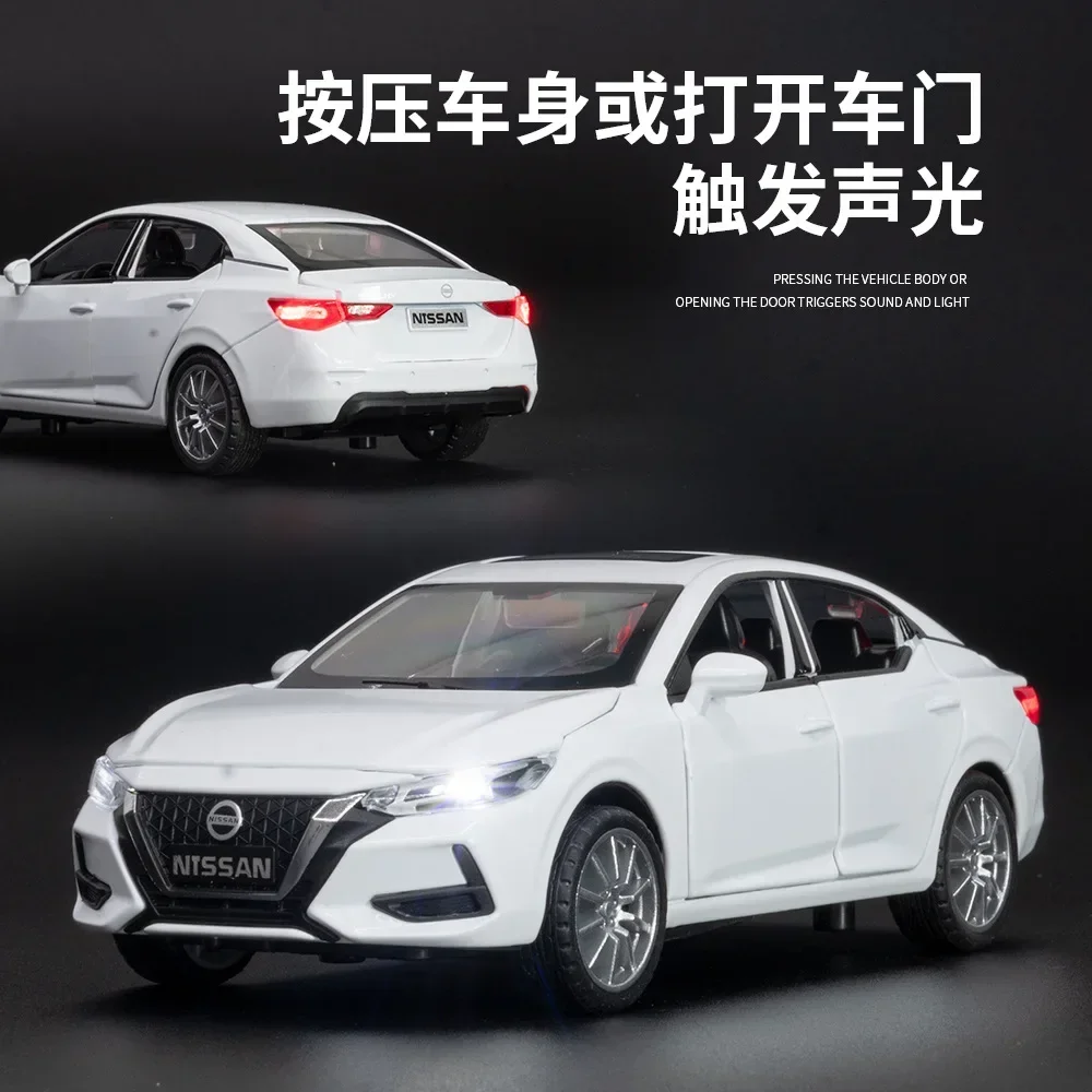 1:32 Nissan SYLPHY Alloy Model Car Toy Diecasts Casting Sound and Light Car Toys For Children Vehicle