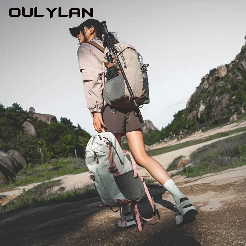 New Women Men Outdoor Mini Backpacks Large Capacity Hiking Sports Waterproof Shoulde Bags Lightweight Travel Camping Backpacks