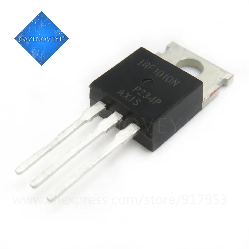 بائع عالي الجودة 10 قطعة/الوحدة IRF1010EPBF IRF1010E IRF1010 F1010E IRF1010N IRF1010 F1010N TO-220 جديد وأصلي في المخزون
