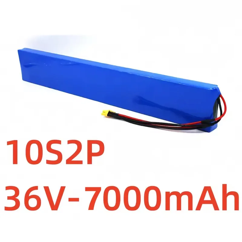 36V 5Ah 7Ah 10S2P 250W 450W 42V 18650 Batterie Au Lithium Intégrée 15A BMS Batterie D'Extension Pour Scooter Électrique M365 Pro