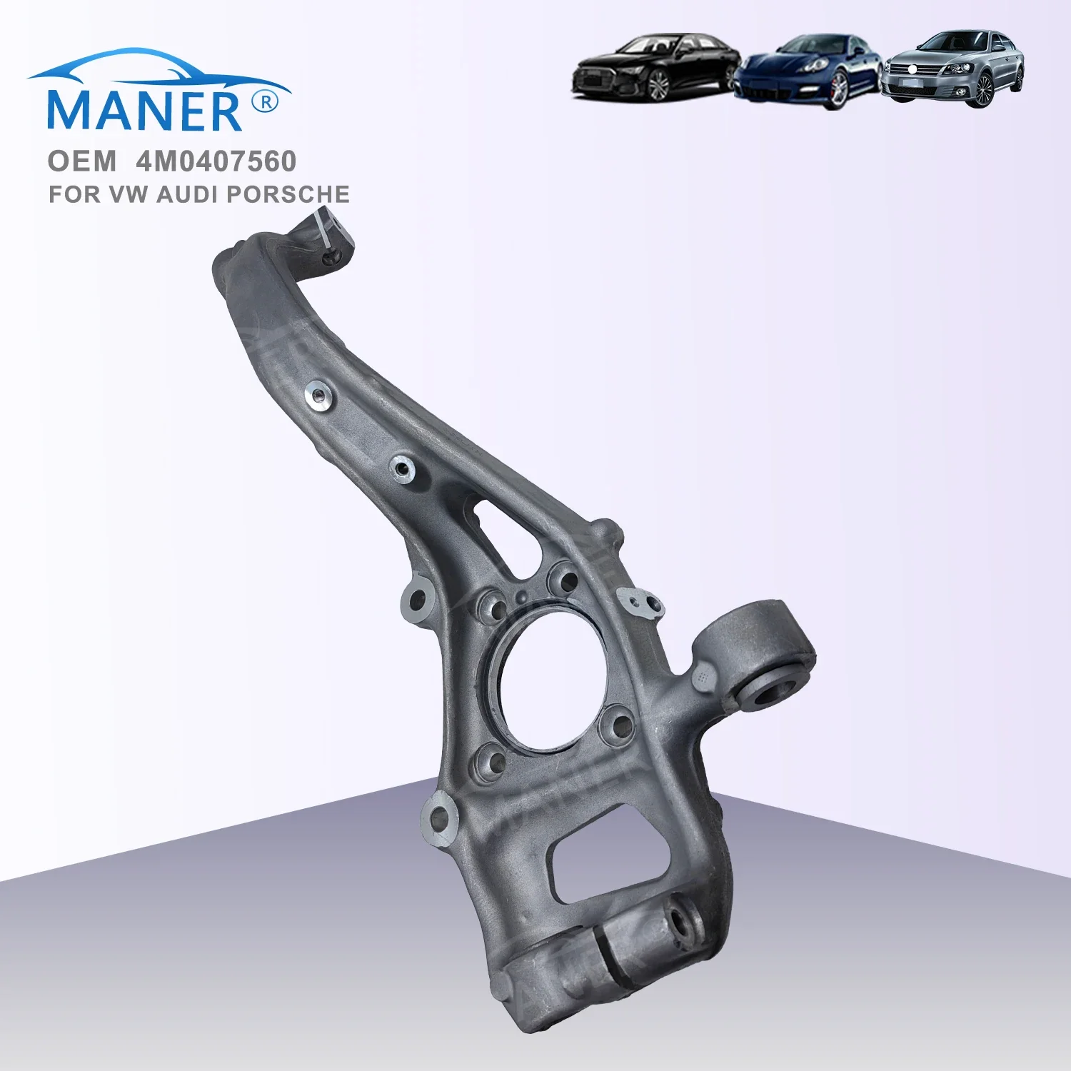 MANER motor engine parts aluminum Steering Knuckle wheel hub assembly 4M0407560 for A4 A5 S4 S5