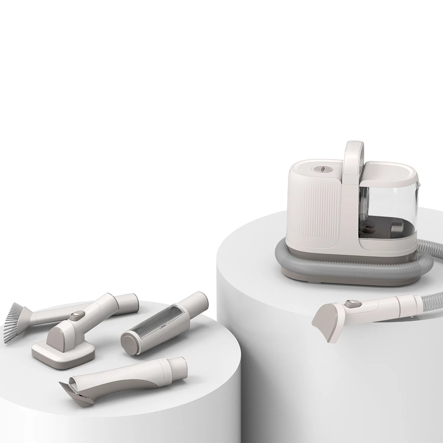 

Suitable forSmart pet hair trimmer dog cat shaving fader multi-function electric push shears vacuum cleaner dual-purpose pet pro