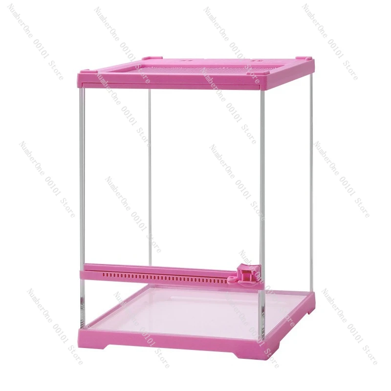 Glass Reptile Feeding Vat | Suitable for Ciliary Horned Frogs and Hermit Crabs