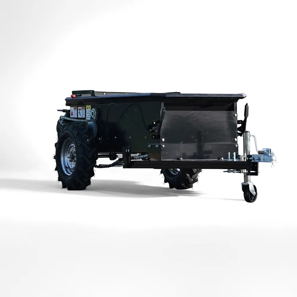 Premium ATV Manure Spreader Farm Use Manure Sand Spreader Premium Fertilizer Spreader with Gearbox Core Components