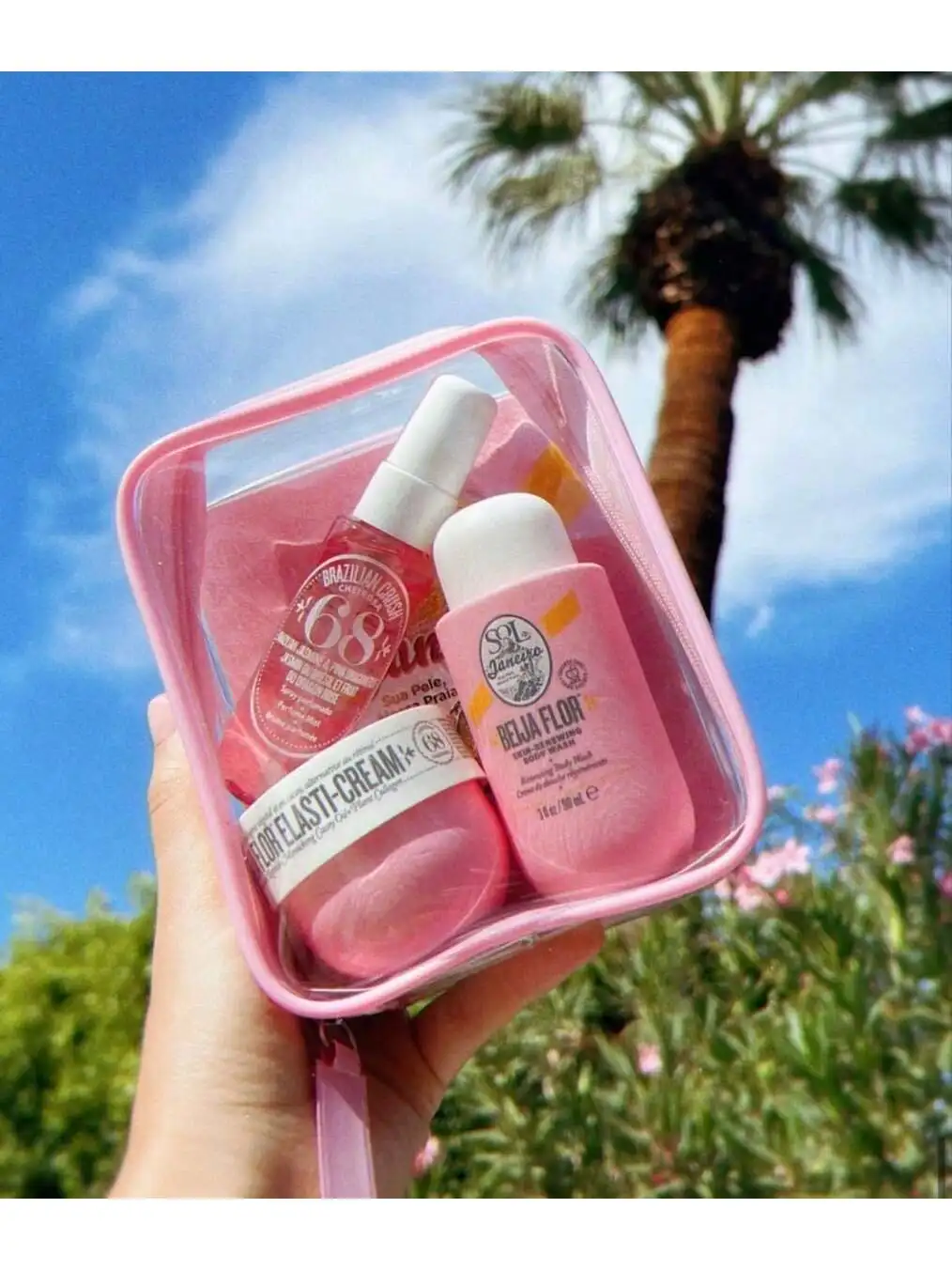 Tropical Beija Floré Body Wash 3oz – Gel de ducha hidratante fresco inspirado en Cheirosa'68