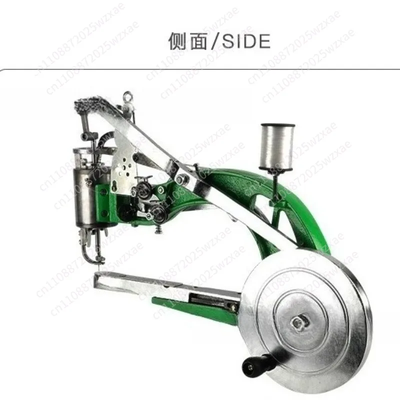 Sewing Machine, Heavy Duty Hand Shoe Repair Mending Machine With Needles, Manual Sewing Machine For Leather Bags Cloth