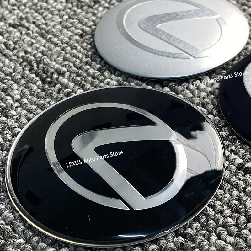 64MM 56MM 4Pcs Car Wheel Center Hub Caps Emblem Badge  For LEXUS IS250 LX570 is200 is300 ls400 NX RX300 RX350 RX330 RX500h