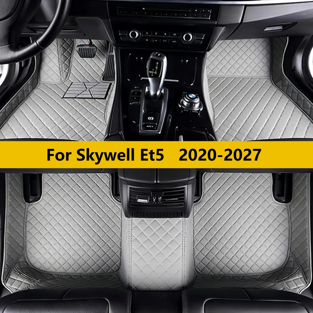 

Custom Car Floor Mat Fit For Skywell Et5 2020 2021 2022 2023 2024 2025 2026 2027 All Weather Anti-Dirt Car Accessories