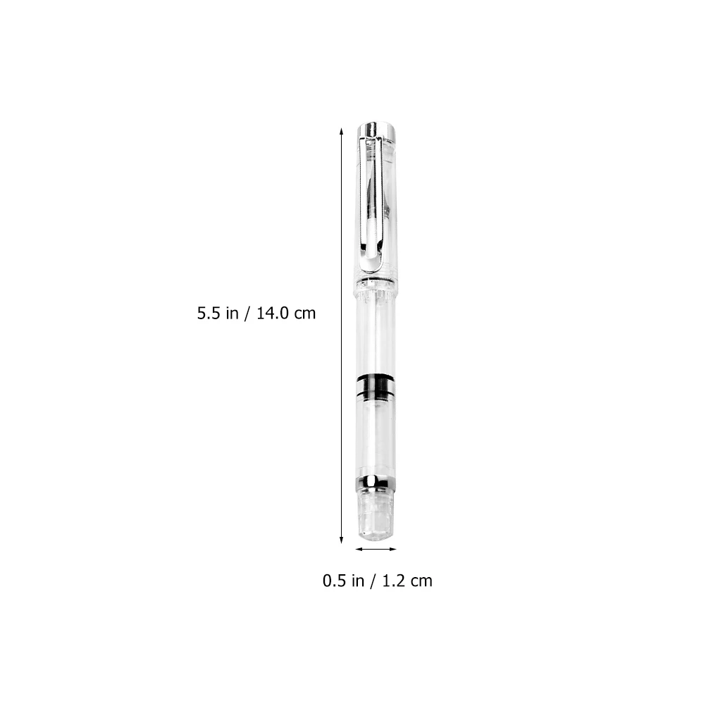2 Pcs Pen Pen-Type New Writing Brush Student Calligraphy Pensss Refillable Ink Fountain Plastic Signature Painting