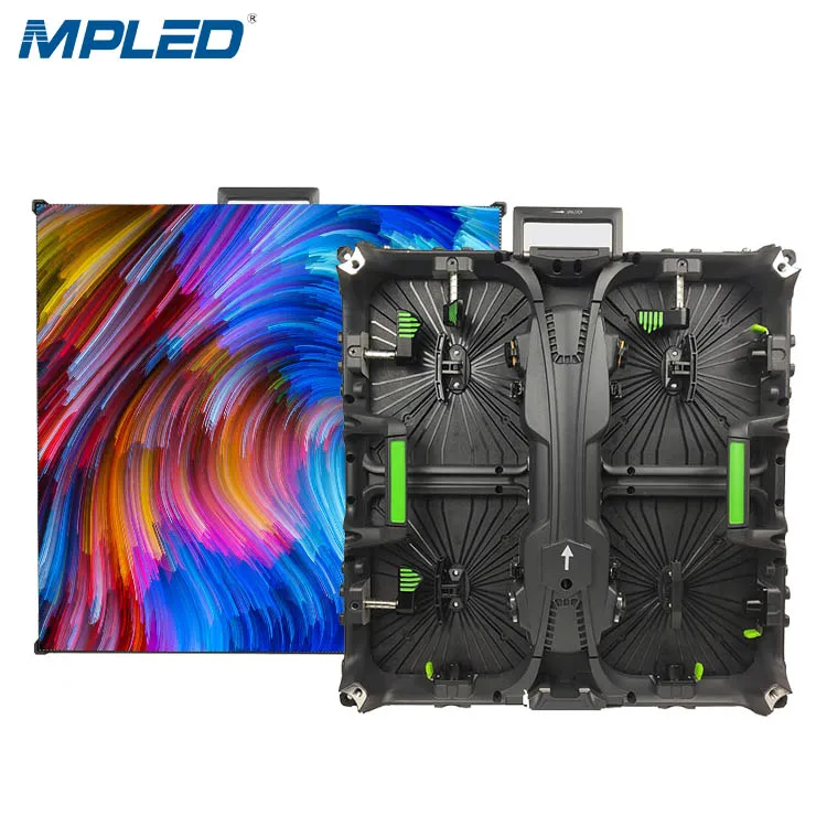 ZJZ MPLED Screen Hd P3.91 Video Wall P4.81 Panel 3.9Mm Camera P4 Indoor Rental Led Display