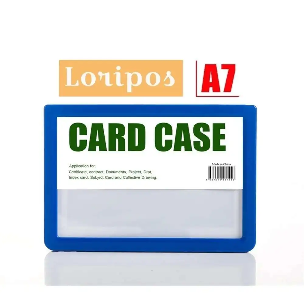 A7 105*70mm Retailing Merchandising Price Talker Item Name Card Price Tag Label Sign Paper Clip Frame Display Rack Magnetic