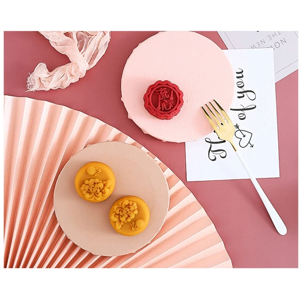 Paper Folding Fan Tabletop Still Life Commersial Shooting Decoration Photo Studio Props for Food Jewelry Cosmetics Background