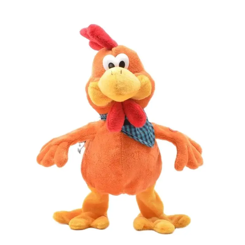 Electronic Plush Chicken Funny Crazy Dancing Singing Doll Cock Duck Frog Musical Robot Animal Pet Rooster Noisy Toy For Children