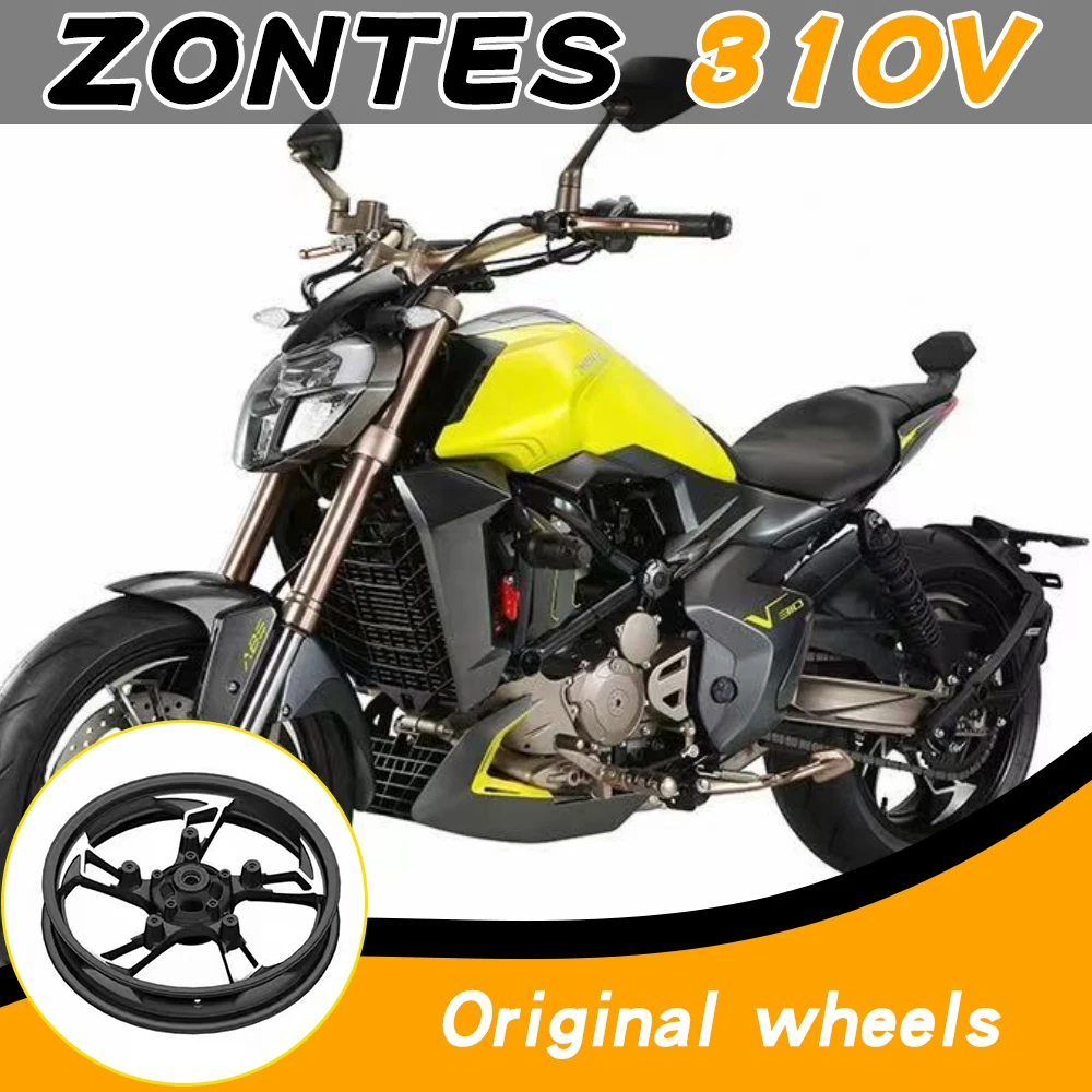 

ZONTES ZT300-V 310-V Cruiser Motorcycle Parts: Front Wheel Hub, Rear Wheel Hub, Front and Rear Rims, Aluminum Wheels