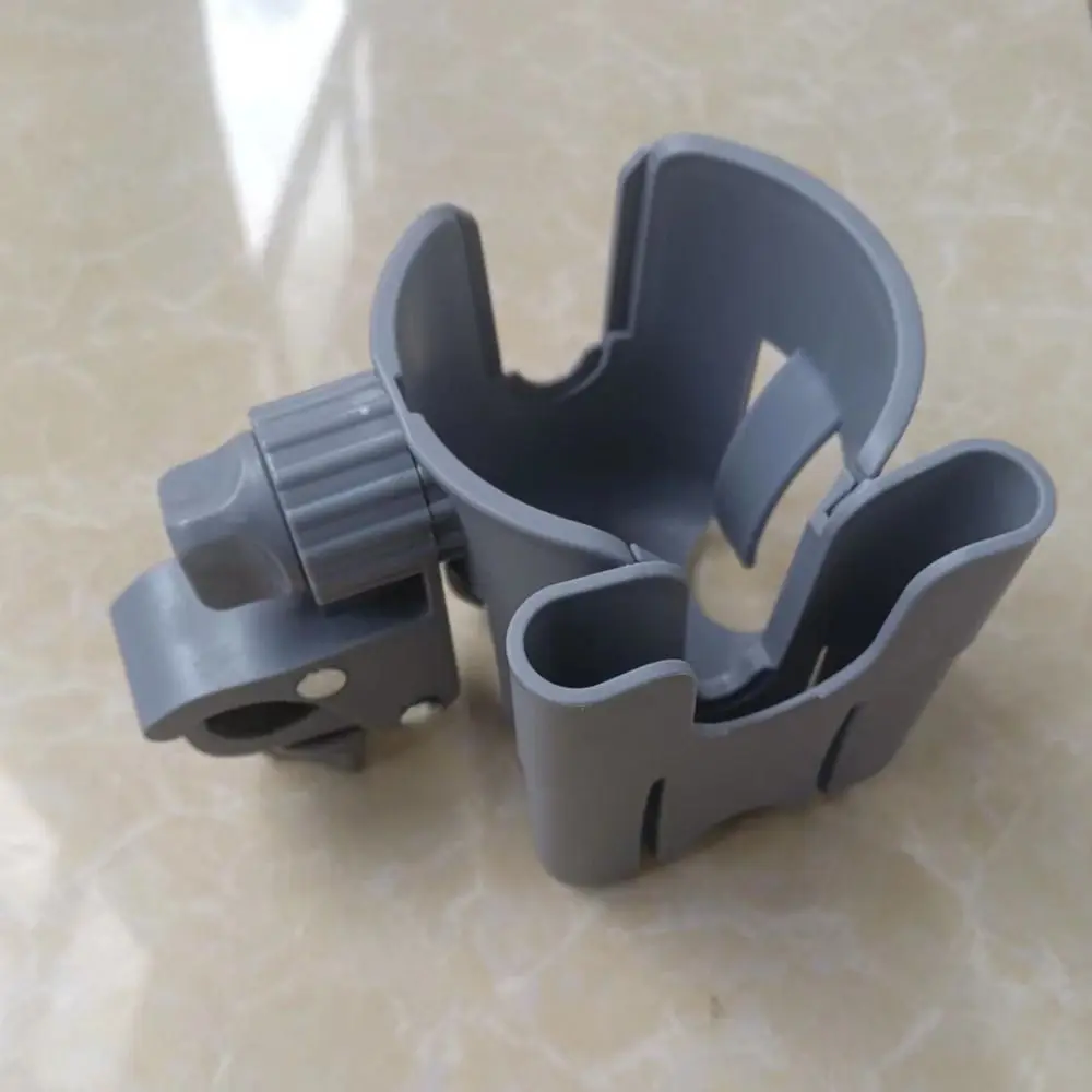Quick Release Stroller Water Cup Holder with Phone Holder 2-in-1 Design Stroller Water Bottle Organizer Detachable