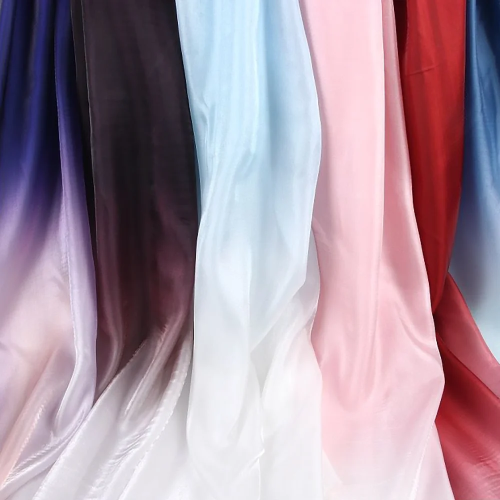 Customized Women Dress Gradual Pink Gradient Formal Dress with Roses Strapless Sleeveless Elegant Chic Evening Party Gown