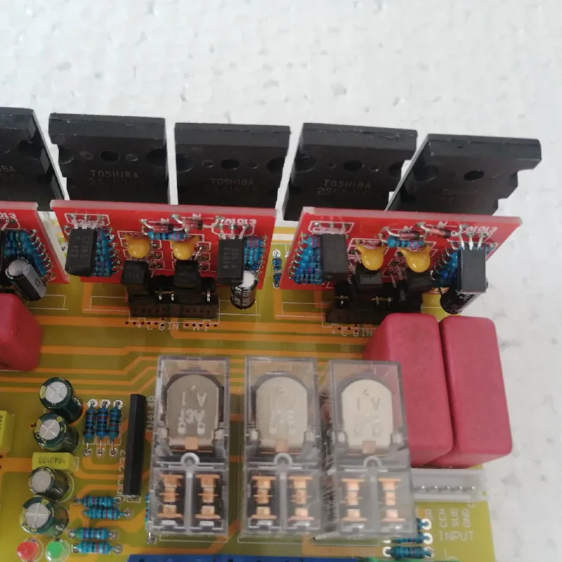 ใหม่6ช่อง120W * * * * * * * 6 5200 1943 Pure โพสต์ด้านหลังเครื่องขยายเสียง