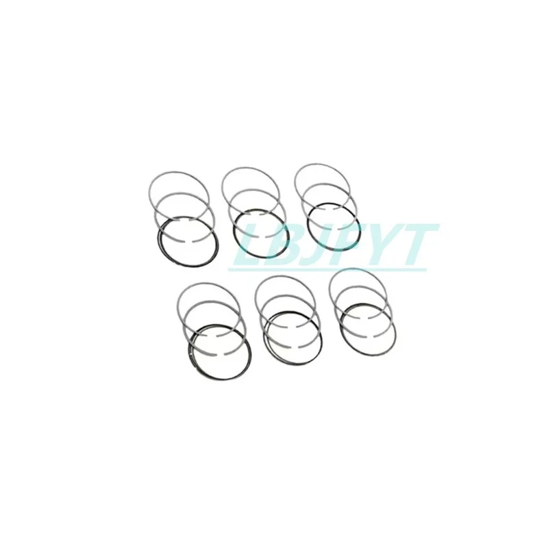6×Piston Rings for BMW 325i 330i 525i 530i 730i X5 X6 M54 B25 B30 E46 E39 84mm 11257506252 11257511697 view 3