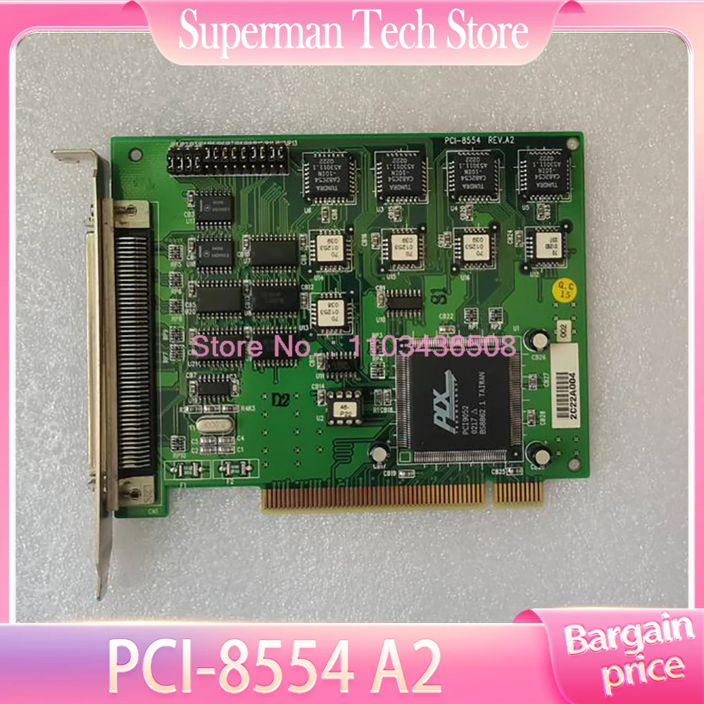 

Для ADLINK PCI-8554 A2 10-канальный универсальный таймер/счетчик и 8-канальная карта сбора данных, переключатель сигнала управления