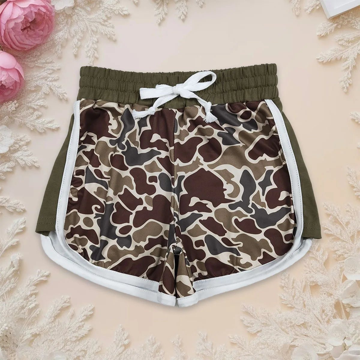 

Kids Clothing Baby Girl Brown Southern Camo Shorts Bottoms Comfortable Children Toddler Fashion Wear Clothes Wholesale