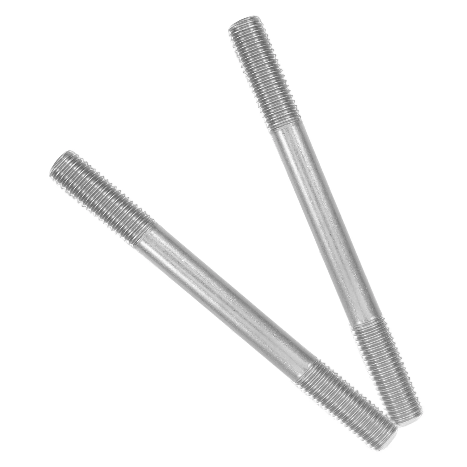 

2pcs DoubleEnded Stud Bolts Threaded Rods Studs Stainless Steel Threaded Rods for House Maintenance Fastening Hardware