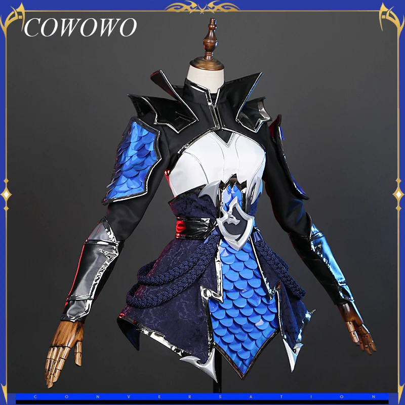 COWOWO Anime! Game LOL Zoe Battle Suit Gorgeous Uniform Cosplay Costume Halloween Carnival Party Role Play Outfit Women