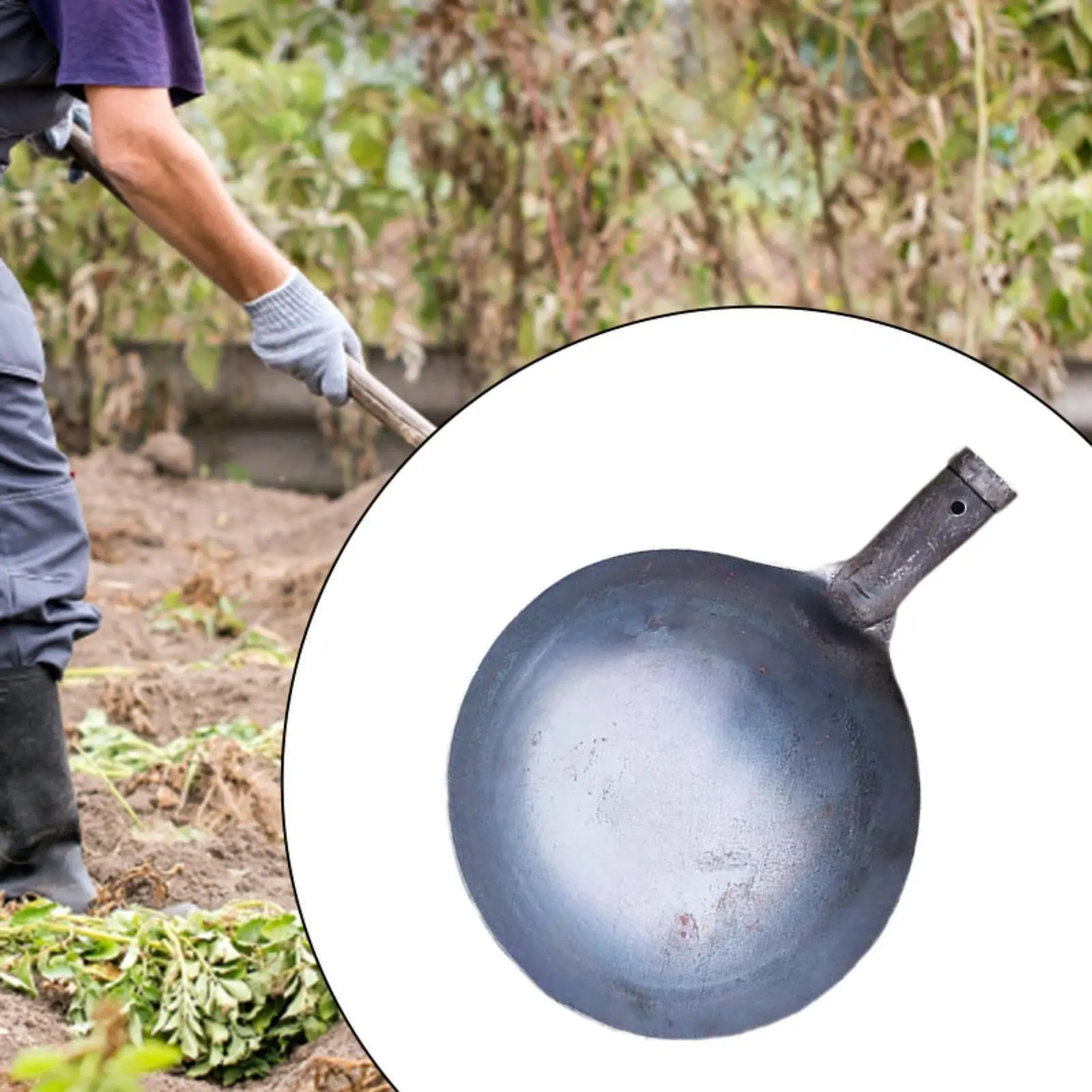 Sifting Shovels Metal Ladle Mud Scoop Iron Multifunction Ice Fishing Ladle