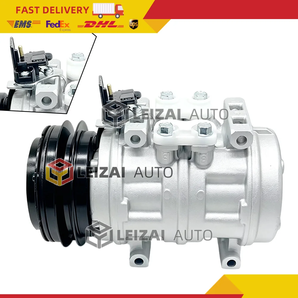 For Mercedes 420SEL 560SEL 560SEC W126 560SL 10p15c  AC Compressor 0002302511 0002341411 000230251160 000230251180 000230251188